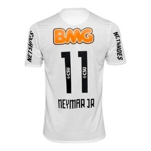 Santos 2011/2012 Neymar Jr #11 Home Soccer Jersey